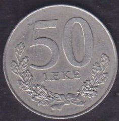 Arnavutluk 50 Leke 2000