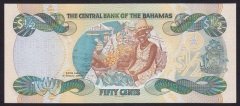 Bahama 1/2 Dolar 2001 Çil Kraliçe Pick68