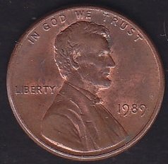 Amerika 1 Cent 1989