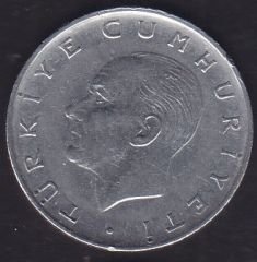 1974 Yılı 1 Lira Düz