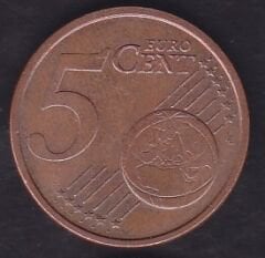 Avrupa Birliği 5 Euro Cent 2002 İtalya