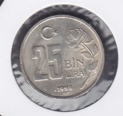 1998 YILI 25 BİN LİRA
