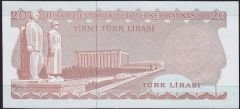 6.Emisyon 3.Tertip 20 Lira F85 359968 Çilaltı Çil