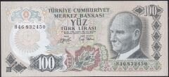 6.Emisyon 2.Tertip 100 Lira H46 832450 Çil