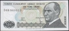 7.Emisyon 2.Tertip 10 Lira D68 860013 Çilaltı Çil