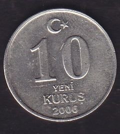 2006 Yılı 10 Kuruş