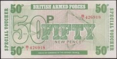 İngiliz Ordu 50 New Pence 1972 Ççt Çilaltı