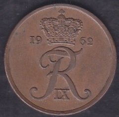 Danimarka 5 Öre 1962
