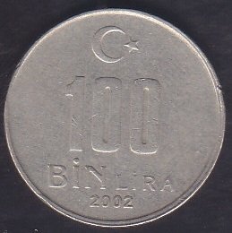 2002 YILI 100 BİN LİRA