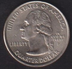 Amerika Çeyrek Dolar 2008 P Hatıra Arizona