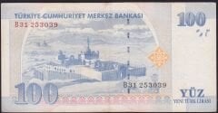 8.Emisyon 100 YTL B31 253039 Çok Temiz