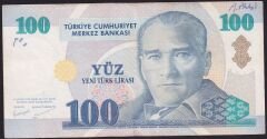 8.Emisyon 100 YTL B31 253039 Çok Temiz