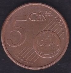 Avrupa Birliği 5 Euro Cent 2002 G Almanya