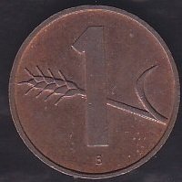 İSVİÇRE 1 RAPPEN 1997