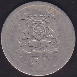 Fas 50 Santimat 1974 Haliyle