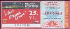 2006 19 Ekim Yarım Bilet - Y Serisi