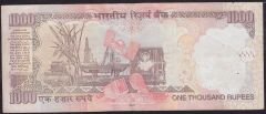 Hindistan 1000 Rupee 2011 Çok Temiz