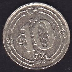 2010 Yılı 10 Kuruş