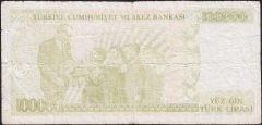 7.Emisyon 3.Tertip 100000 Lira I48 917423 Haliyle