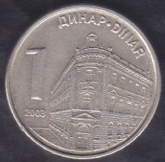 Sırbistan 1 Dinar 2003