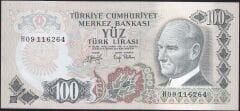 6.Emisyon 2.Tertip 100 Lira H09 116264 Çilaltı Çil