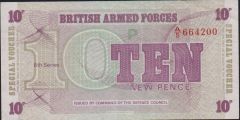 İngiltere 10 New Pence Ççt Çilaltı