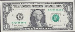 Amerika 1 Dolar 2017 Çil ( 8888 )