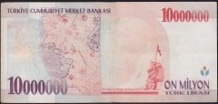 7.Emisyon 10 000 000 Lira B22 892829
