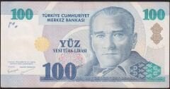 8.Emisyon 100 YTL B63 855778 Çok Temiz+