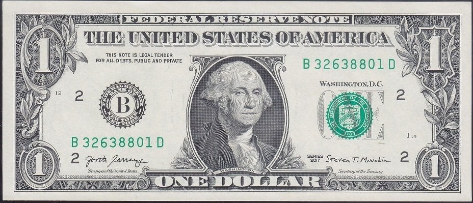 Amerika 1 Dolar 2017 Çil