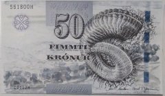 Faeroe Adaları 50 Kronor 2011 Çil