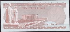 6.Emisyon 3.Tertip 20 Lira F73 700226 Çilaltı Çil