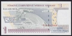 8.EMİSYON 1 YTL A14 482869 ÇİL