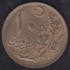 1926 Yılı 10 Kuruş