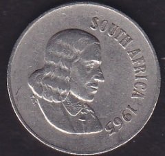 South Africa 10 Cent 1965