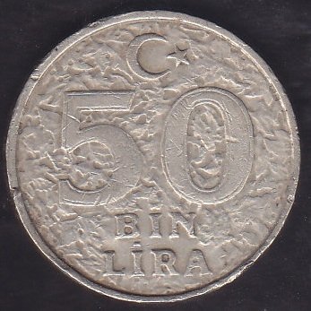 1999 YILI 50000 LİRA