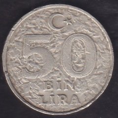 1999 YILI 50000 LİRA