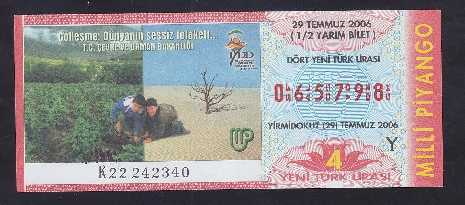 2006 29 TEMMUZ YARIM BİLET