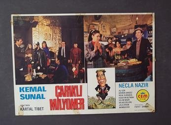 ÇARIKLI MİLYONER KEMAL SUNAL NECLA NAZIR 3 - LOBİ KARTI