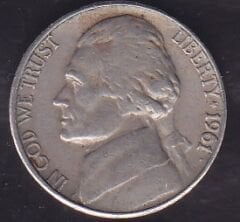 Amerika 5 Cent 1961