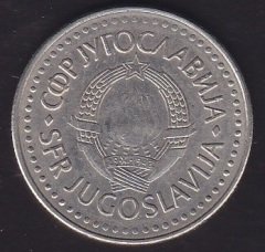 YUGOSLAVYA 50 DİNAR 1988