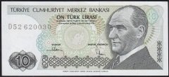 7.Emisyon 2.Tertip 10 Lira D52 620030 Çilaltı