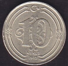 2015 Yılı 10 Kuruş