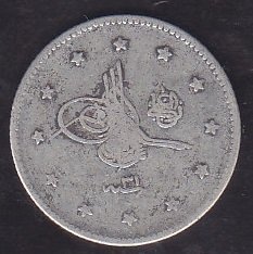 1293 / 31 ABDULHAMİT 2 KURUŞ GÜMÜŞ