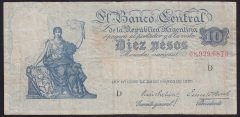 ARJANTİN 10 PESOS 1935 ÇOK TEMİZ