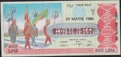 1984 29 Mayıs Yarım Bilet - Y Serisi