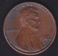 Amerika 1 Cent 1982 D