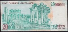 7.Emisyon 20.000.000 Lira A41 499011 Çok Temiz+