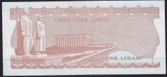 6.EMİSYON 4.TERTİP 20 LİRA I88 720626 ÇÇT +