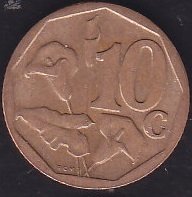 Güney Afrika 10 Cent 2008